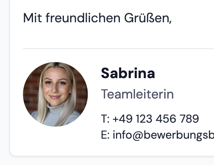 E-Mail-Signatur erstellen